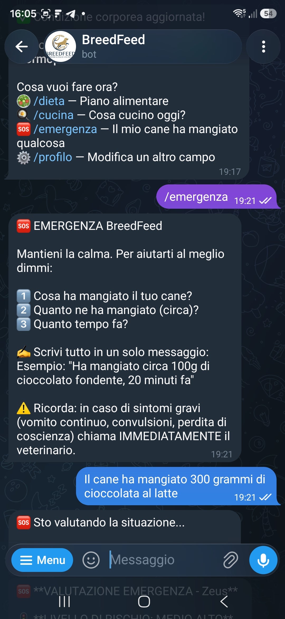 BreedFeed - Guida Alimentare per Cani + Bot AI